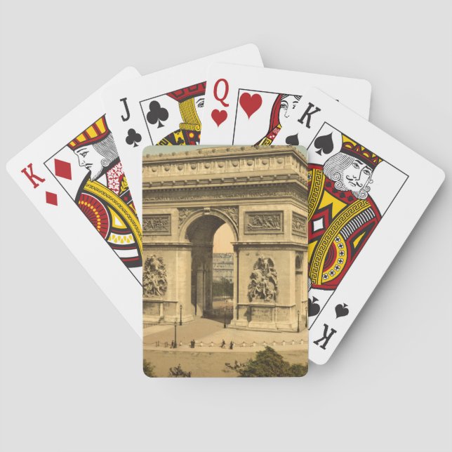 Arc de Triomphe, Paris, France Playing Cards (Back)