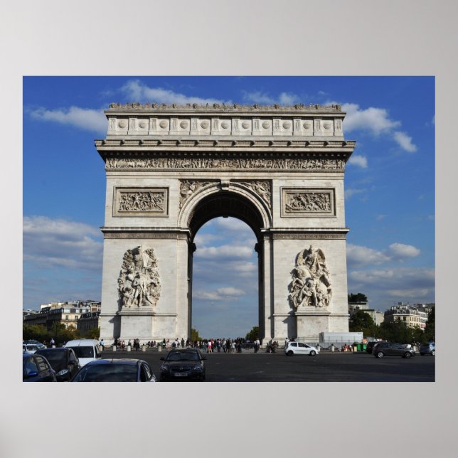 Arc de Triomphe Paris France Poster (Front)