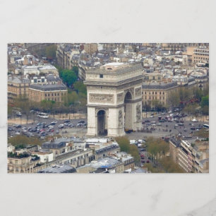 Arc de Triomphe Paris France Stationery