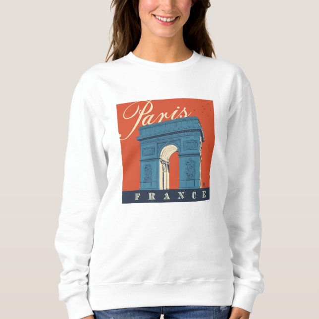 Arc de Triomphe | Paris, France Sweatshirt (Front)