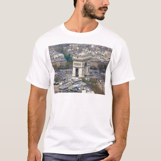 Arc de Triomphe Paris France T-Shirt (Front)