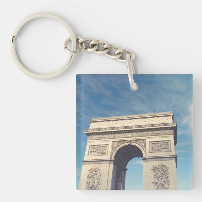 Arc de Triomphe Paris Key Ring (Front)
