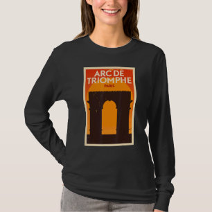 Arc De Triomphe  Paris   Paris Tourist T-Shirt