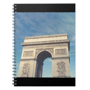 Arc de Triomphe Paris Spiral Notebook