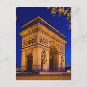 Arc de Triomphe Place de LEtoile Star Square Postcard