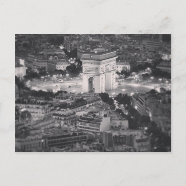 Arc de Triomphe Postcard (Front)