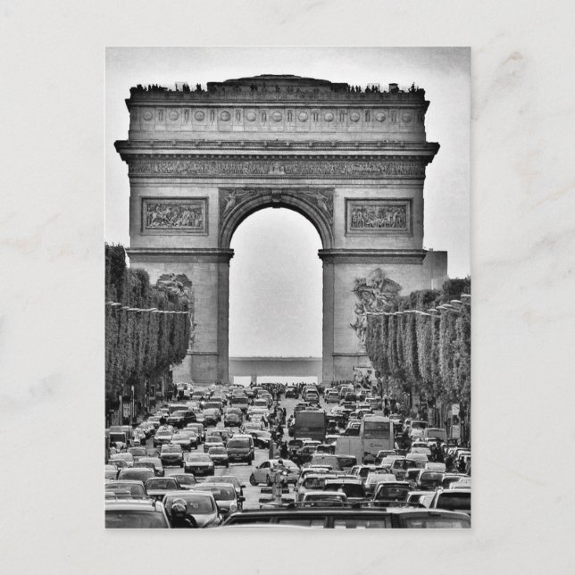 Arc de Triomphe Postcard (Front)