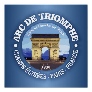 Arc de Triomphe (rd) Poster