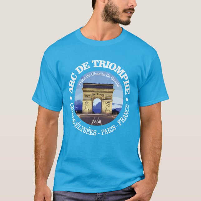 Arc de Triomphe (rd) T-Shirt (Front)