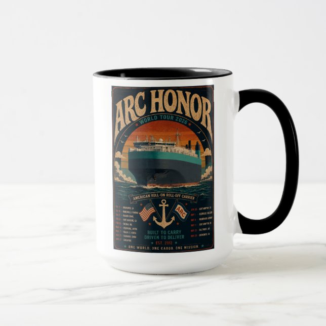 ARC Honour World Tour 2026 Coffee Mug (Right)
