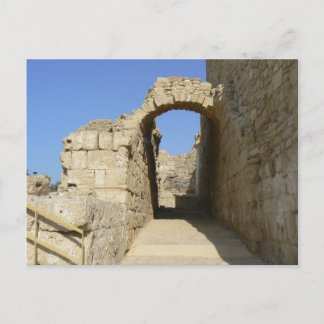 Arc in ancient Caesarea Postcard