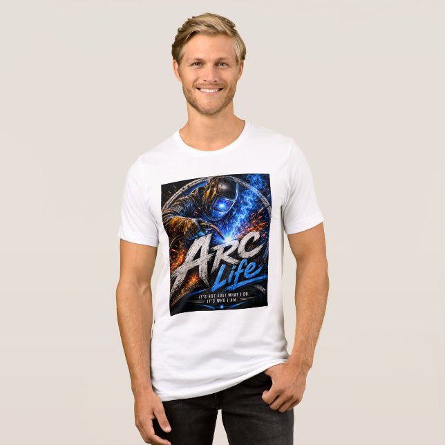 Arc Life - Colour - Men's Shirt (Front Full)