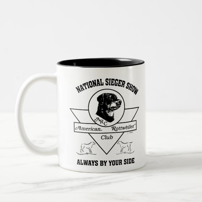 ARC National Sieger Show 2019 Two-Tone Coffee Mug (Left)
