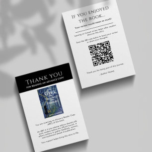 ARC Thank you Insert Card Author Review Request QR