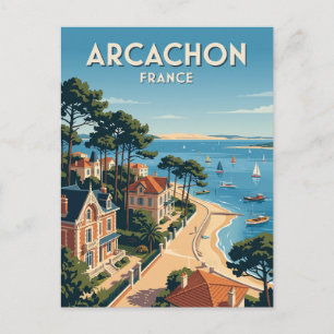 Arcachon France Postcard