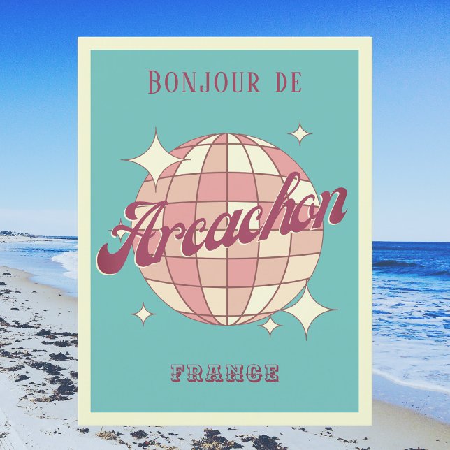 Arcachon France vacation retro Postcard (Creator Uploaded)