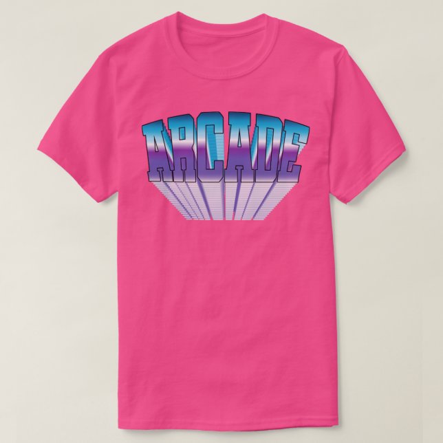 Arcade big ltr T-Shirt (Design Front)