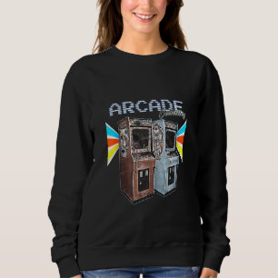 Arcade Cabinet Machine 1970 1980 1990 Video Game C Sweatshirt