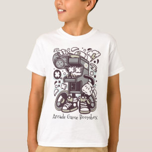 Arcade Game Boombox T-Shirt