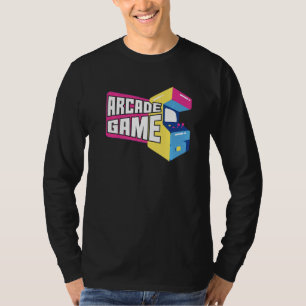 Arcade Game Console Retro Video Games Gaming T-Shirt