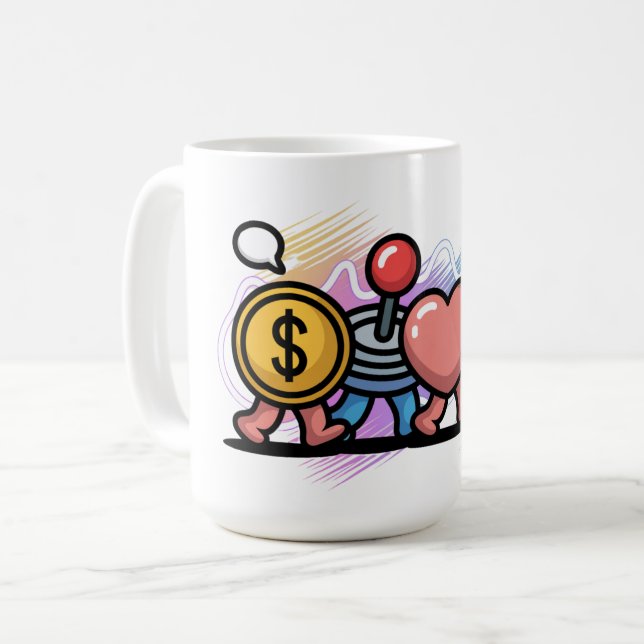 Arcade Icons Parade Coffee Mug (Front Left)