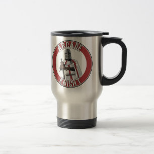 Arcade Knight Logo Travel Mug
