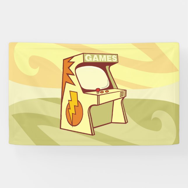 Arcade machine banner (Horizontal)