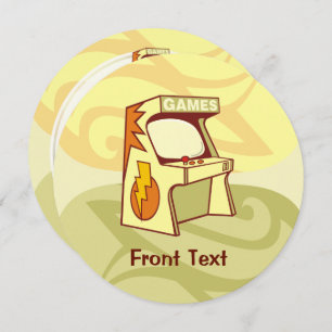 Arcade Machine Invitation