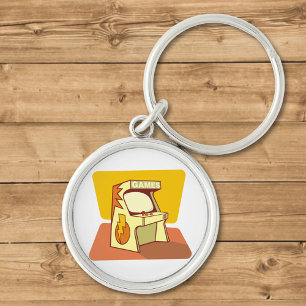 Arcade machine key ring