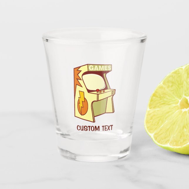 Arcade Machine Shot Glass (Front)