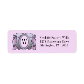 Arcade - Pretty Plum - Address Labels