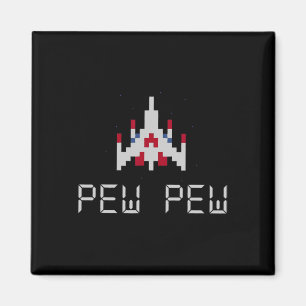 Arcade Retro Video Game Ship 1 Magnet