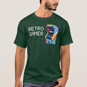 Arcade Video Game Machine Funny Retro Gaming Gift T-Shirt