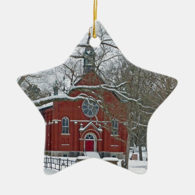 Arcadia Academy Ceramic Tree Decoration (Front)