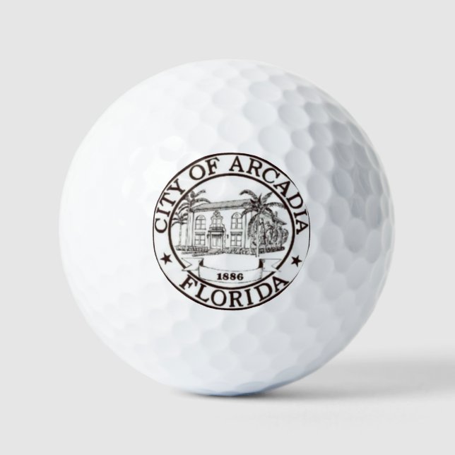 ARCADIA FLORIDA GOLF BALLS (Front)