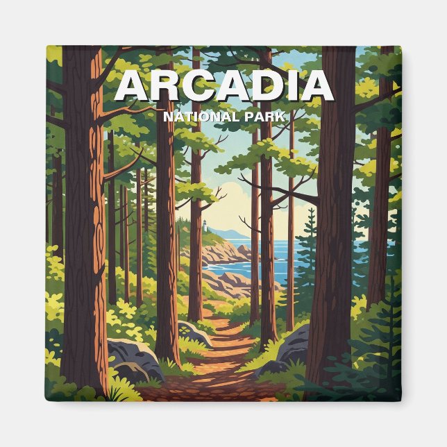 Arcadia National Park Magnet (Front)