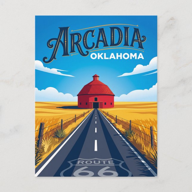 Arcadia USA Postcard (Front)
