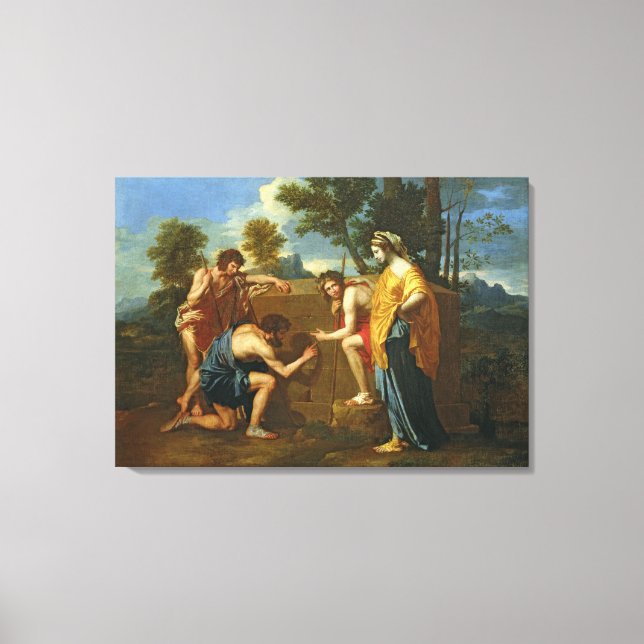 Arcadian Shepherds Canvas Print (Front)