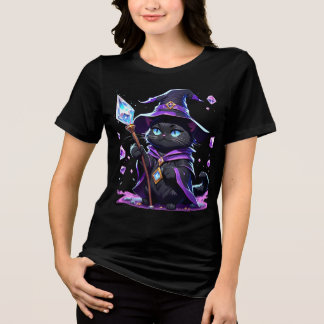Arcane Paws- Magical Cat Wizard Tee