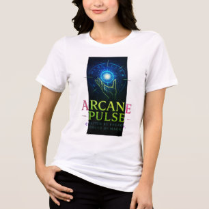 Arcane Pulse   Dark Vibes Only Tri-Blend Shirt