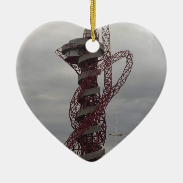 Arcelormittal Orbit Ceramic Tree Decoration (Front)