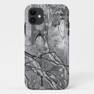 Arch Bridge over Frozen River in Winter Case-Mate iPhone Case