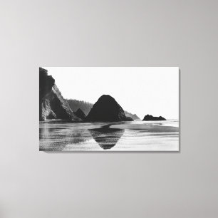 Arch Cape near Cannon Beach, Oregon Photograph Canvas Print