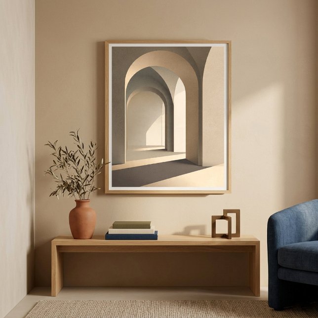 Arch Corridor Wall Art for Living Room Decor (Creator Uploaded)