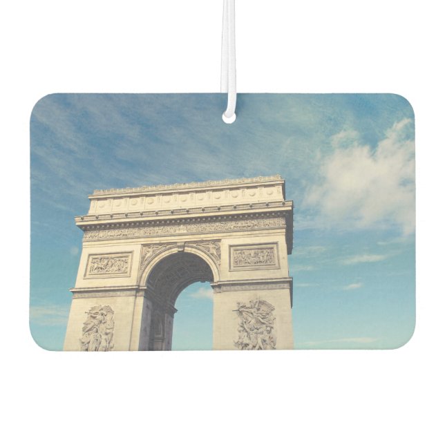 Arch de Triumph Car Air Freshener (Front)