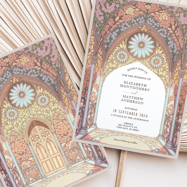 Arch Design Rococo Invitation (Creator Uploaded)