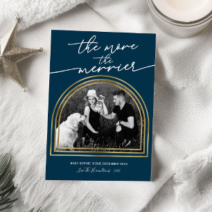 Arch Frame Christmas Pregnancy Announcement 