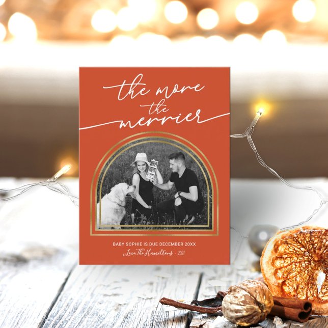 Arch Frame Christmas Pregnancy Announcement  (Creator Uploaded)