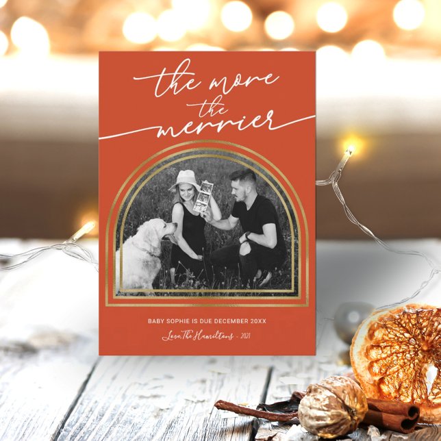 Arch Frame Christmas Pregnancy Announcement  (Creator Uploaded)