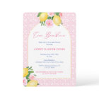 Arch Frame Ciao Bambina Lemons Baby Girl Shower